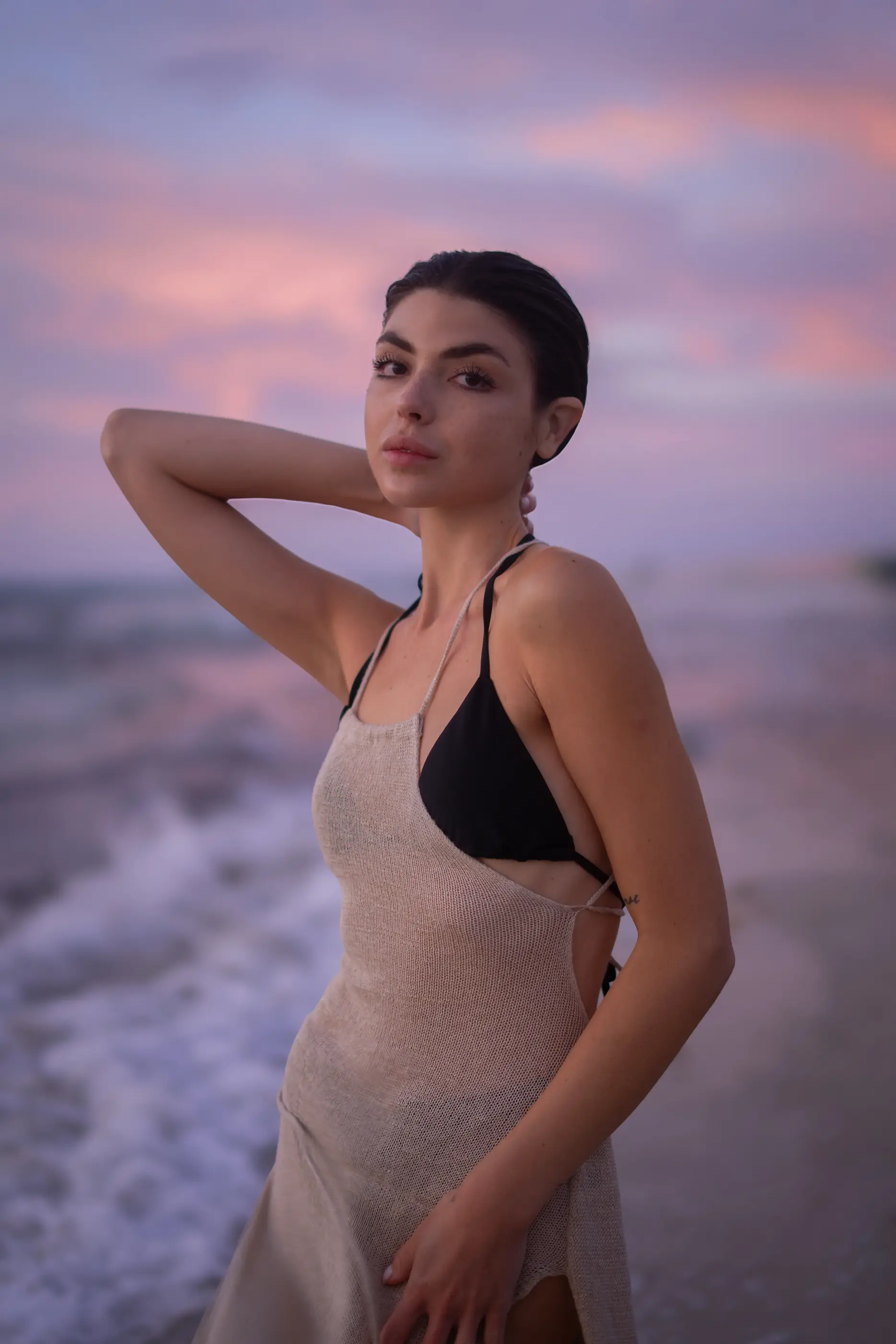 South Florida Portrait photographer – Beach sunset portrait