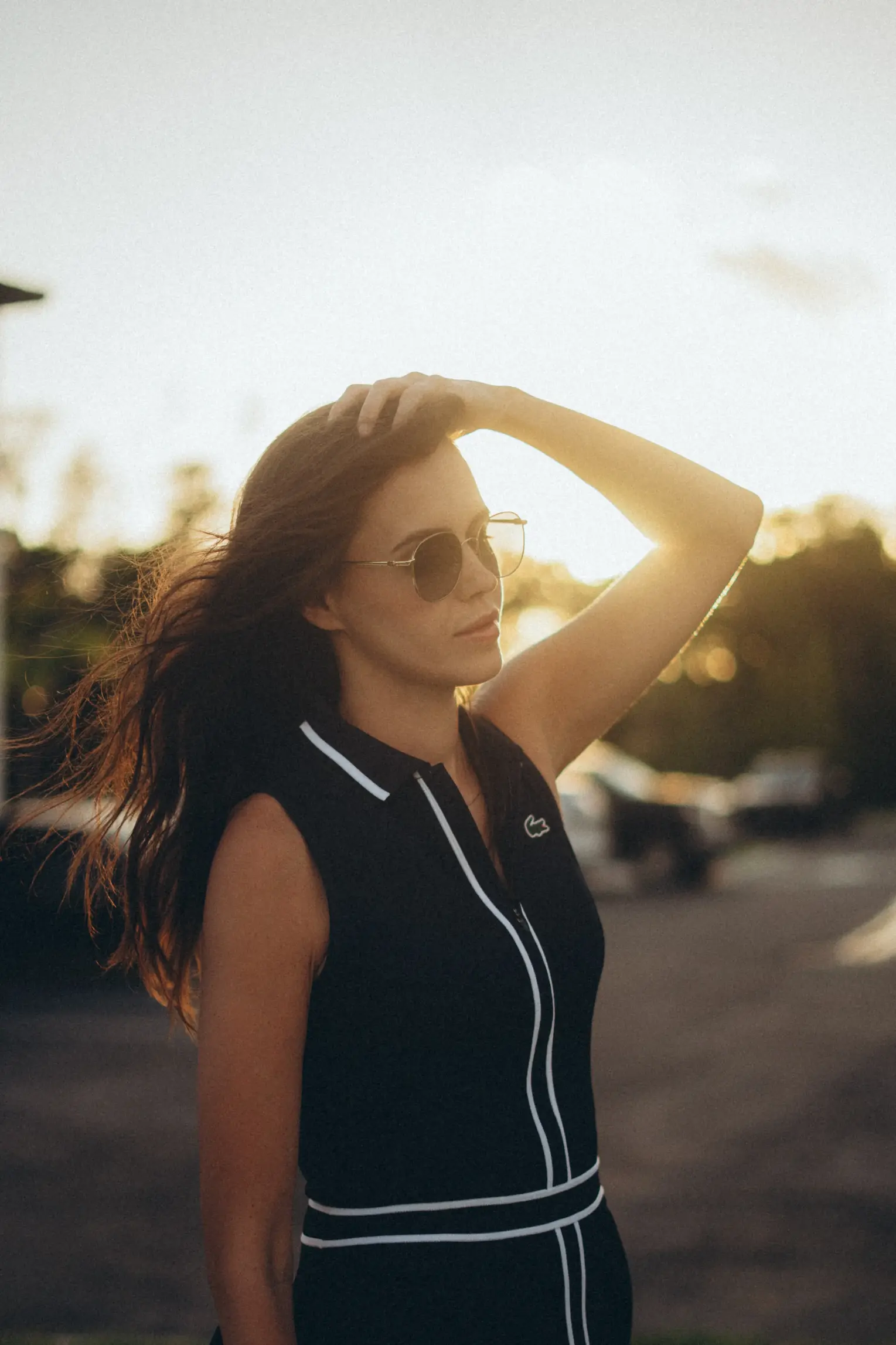 South Florida Lifestyle photographer – Golden hour tennis portrait